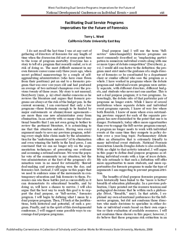 (PDF) Facilitating Dual Service Programs: Imperatives for the Future of ...