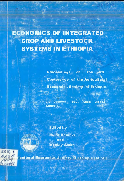 PDF) Economics of integrated crop and livestock systems in