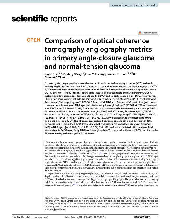 (PDF) Comparison of Optical Coherence Tomography and Ultrasound ...