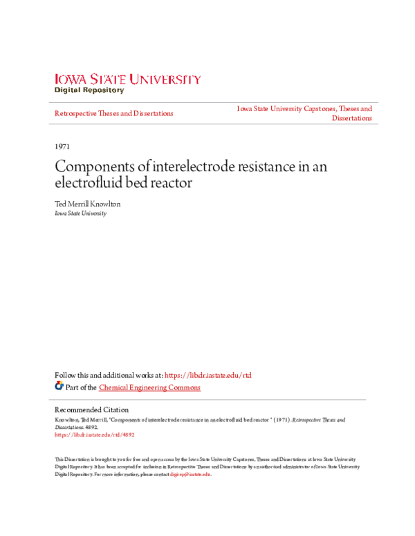 (PDF) Components of interelectrode resistance in an electrofluid bed ...