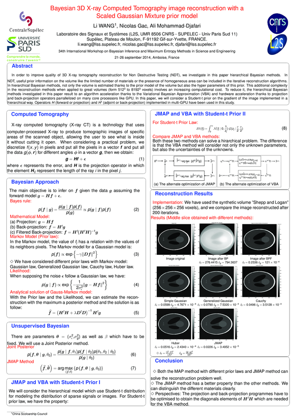 (PDF) Bayesian 3D X-ray computed tomography image reconstruction with a ...
