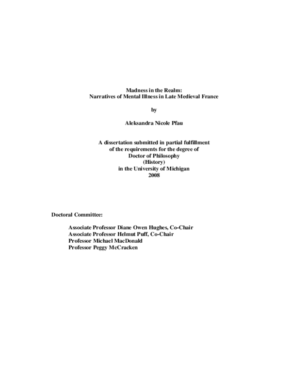 Madness in the Realm