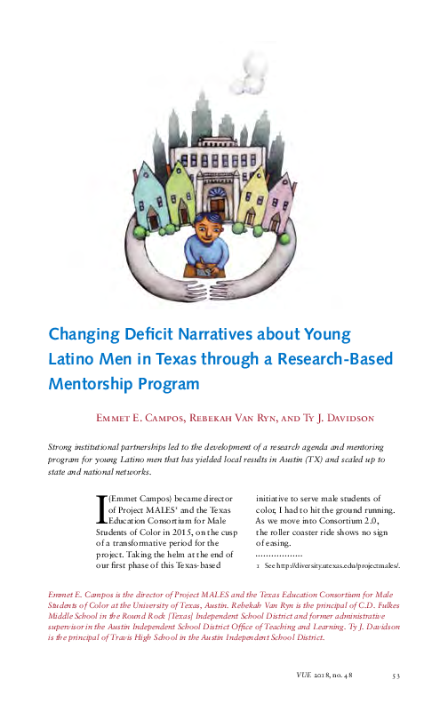 (PDF) Changing Deficit Narratives about Young Latino Men in Texas ...