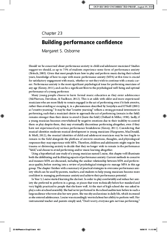 (PDF) Building performance confidence