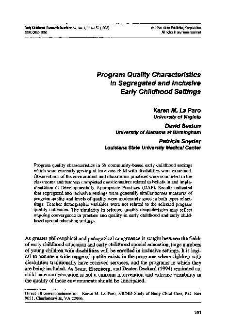 INCLUSIVE EDUCATION IN EARLY CHILDHOOD SETTINGS PDF visual data 3
