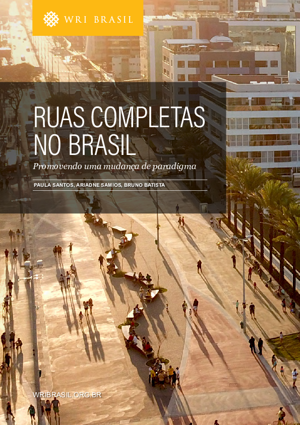 (PDF) Ruas Completas no Brasil: Promovendo uma mudança de paradigma