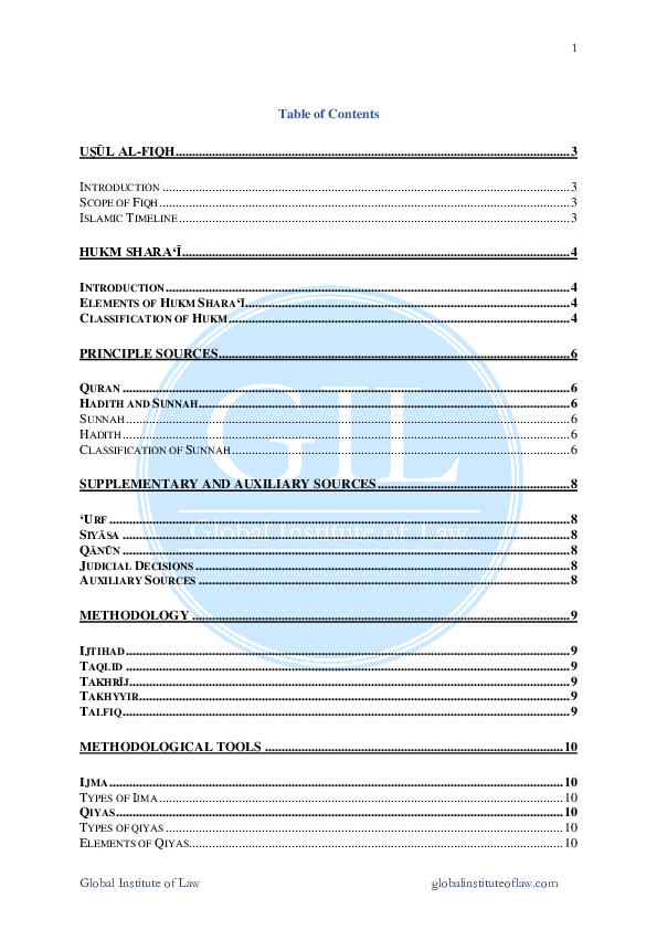 Pdf Islamic Jurisprudence