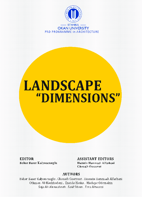 (PDF) LANDSCAPE "DIMENSIONS" Bahar Başer Kalyoncuoğlu, CHOUAIB