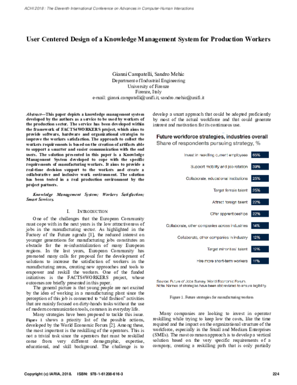 (PDF) User Centered Design of a Knowledge Management System for ...