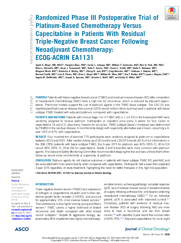 (PDF) Randomized Phase III Postoperative Trial of Platinum-Based ...