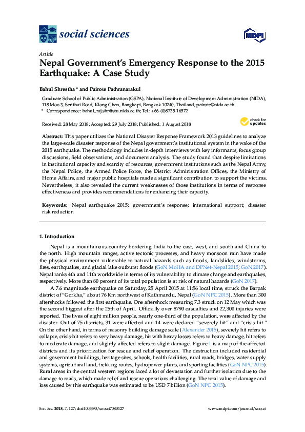 nepal earthquake 2015 case study magnitude paper cover thumbnail