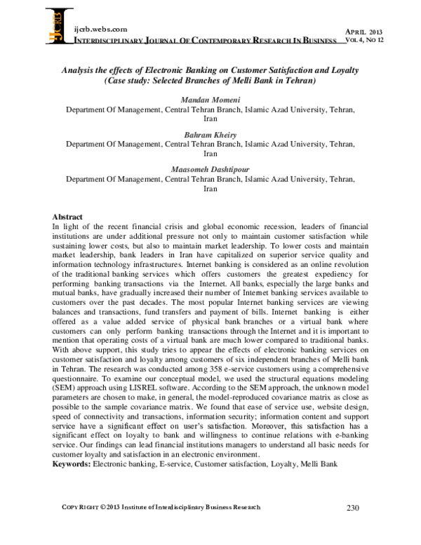 pdf-analysis-the-effects-of-electronic-banking-on-customer-satisfaction-and-loyalty-case