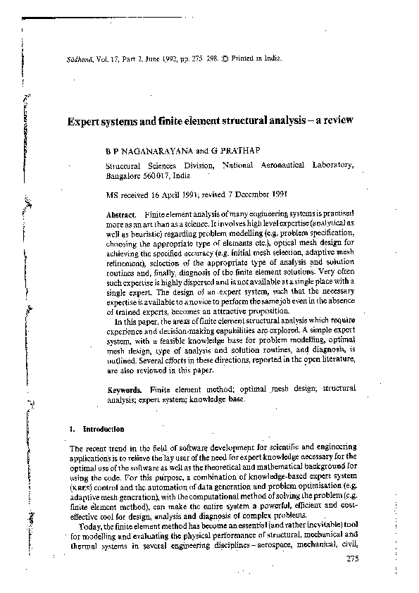 pdf-expert-systems-and-finite-element-structural-analysis-a-review