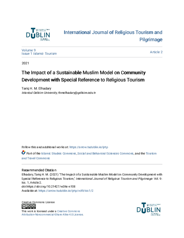 (PDF) The Impact of a Sustainable Muslim Model on Community Development ...