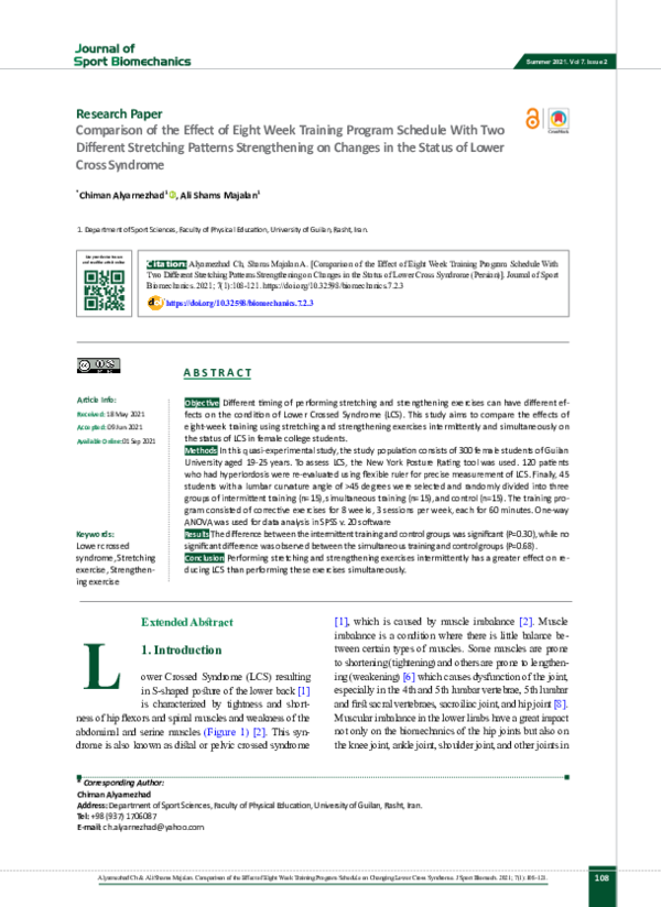 (PDF) Research Paper Comparison of the Effect of Eight Week Training ...