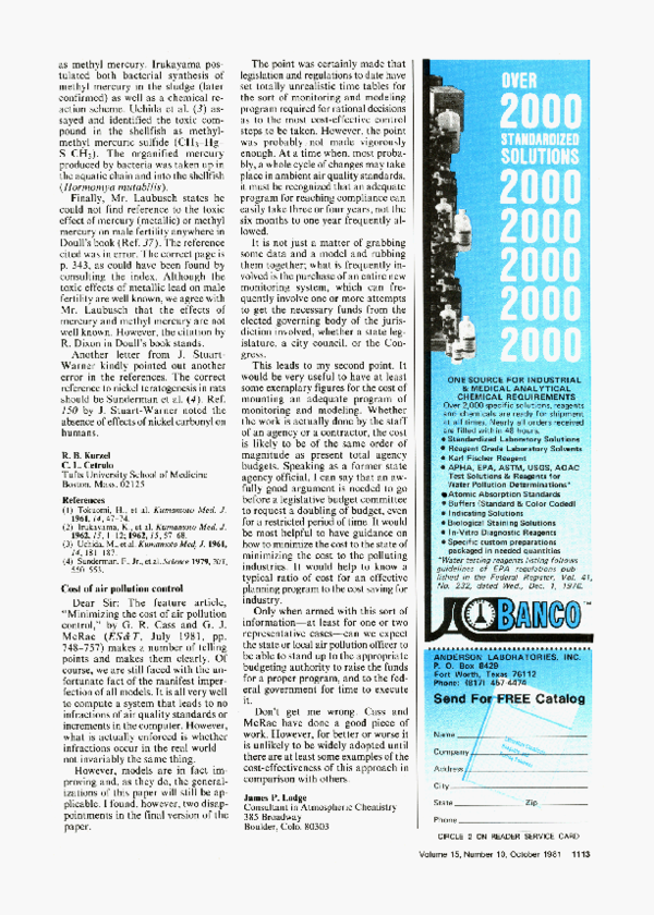 (PDF) Cost of Air Pollution Control Gregory McRae Academia.edu