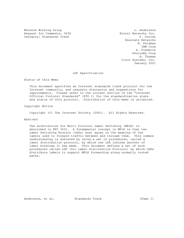 (PDF) LDP specification