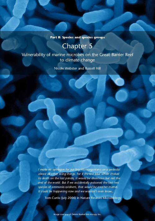 (PDF) Chapter 5: Vulnerability of marine microbes on the Great Barrier ...
