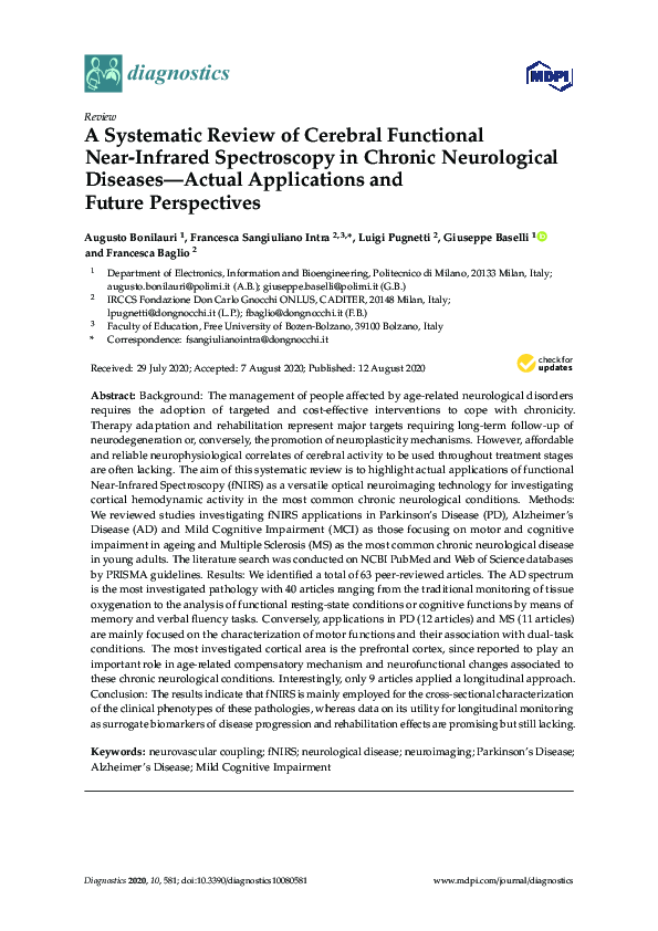(PDF) A Systematic Review of Cerebral Functional Near-Infrared ...