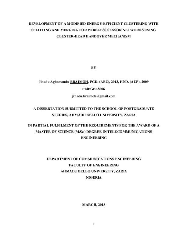 (PDF) A Modified Energy-Efficient Clustering with Splitting and Merging ...