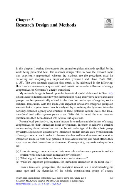 (PDF) Research Design and Methods