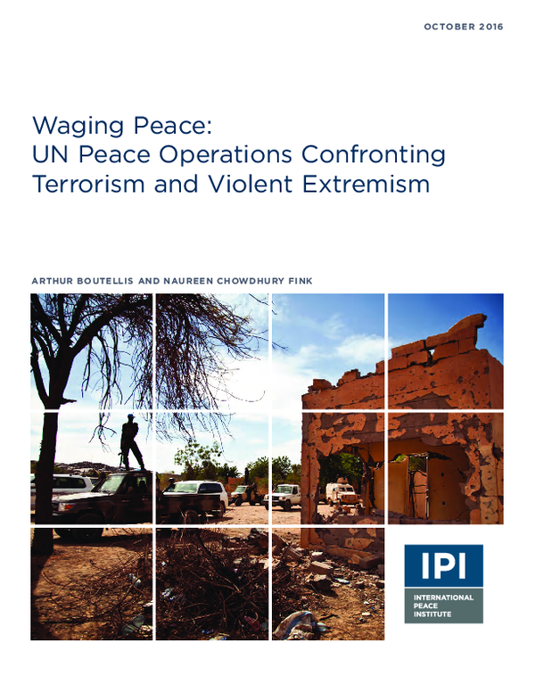 (PDF) Waging Peace: UN Peace Operations Confronting Terrorism and ...