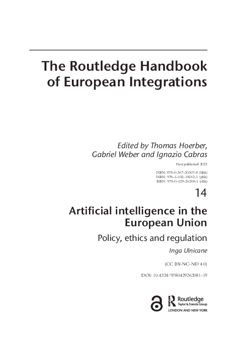 (PDF) Artificial Intelligence in the European Union: Policy, Ethics and ...