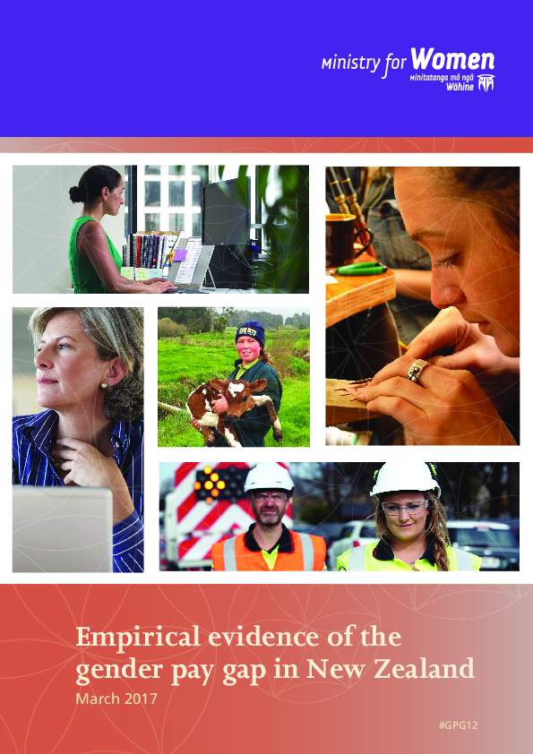 (PDF) Empirical evidence of the gender pay gap in New Zealand
