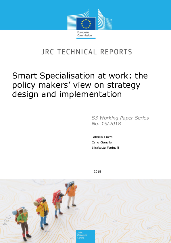 (PDF) Smart Specialisation at work: The policy makers' view on strategy ...