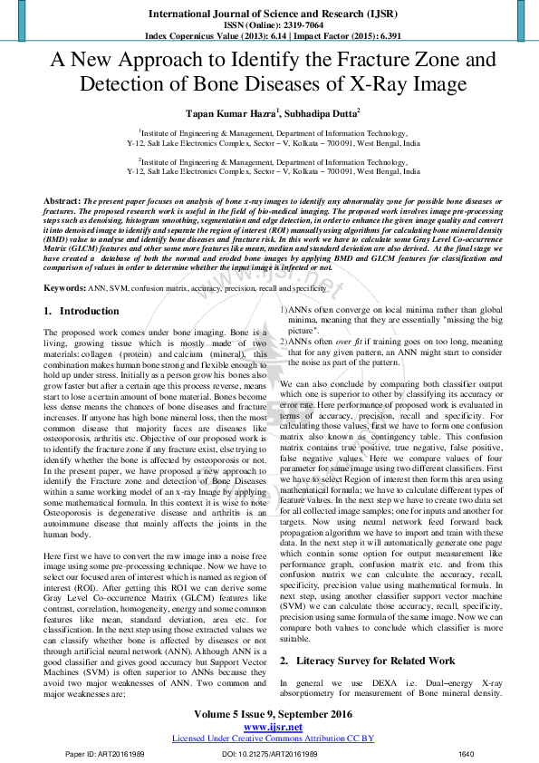(PDF) A New Approach to Identify the Fracture Zone and Detection of ...