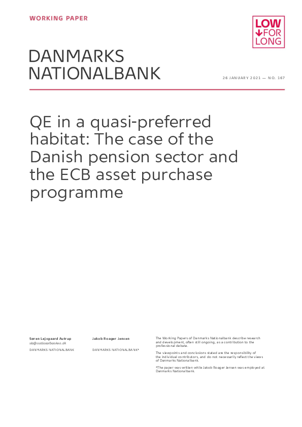 (PDF) QE in a quasi-preferred habitat: The case of the Danish pension ...