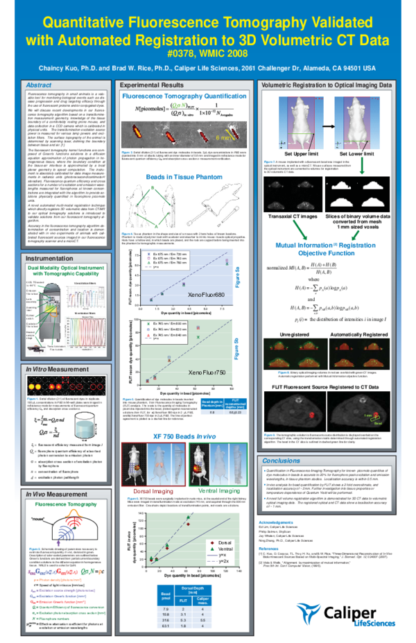 (PDF) Quantitative Fluorescence Tomography Validated with Automated ...