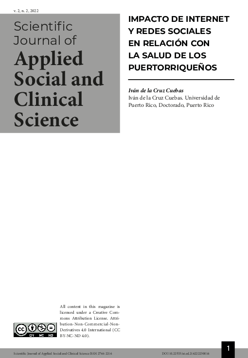 (PDF) IMPACTO DE INTERNET Y REDES SOCIALES EN RELACIÓN CON LA SALUD DE ...
