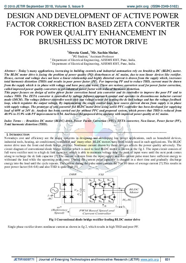 (PDF) Design and Development of Active Power Factor Correction Based ...