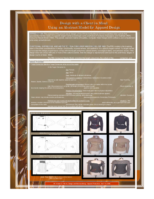 (PDF) Design with a client in mind : using an abstract model for ...