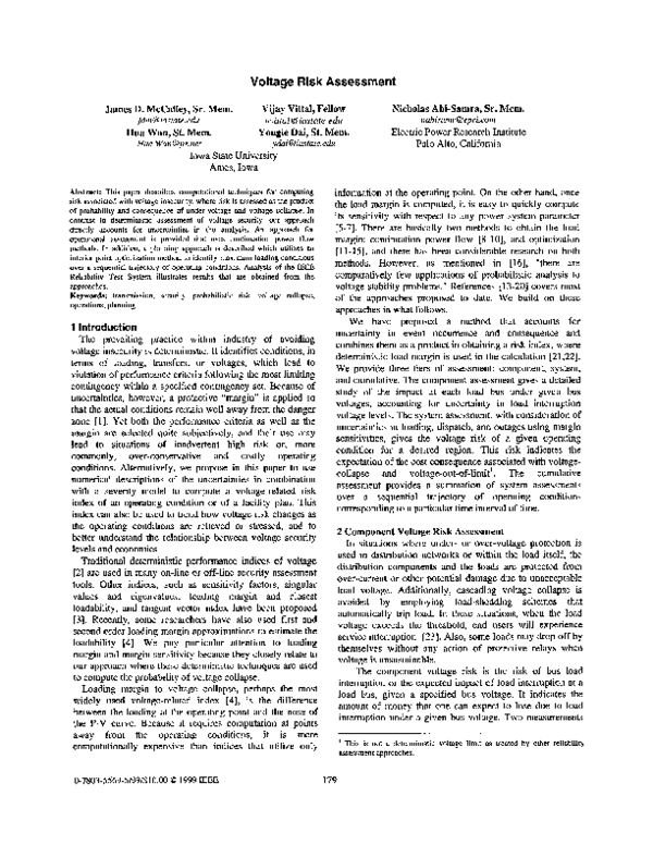(PDF) Transformer Risk Assessment