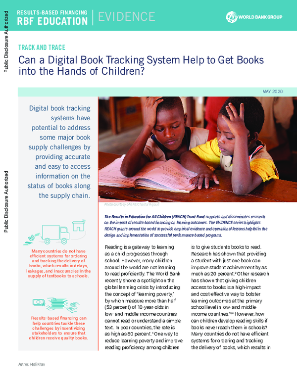 (PDF) Can a Digital Book Tracking System Help to Get Books into the ...