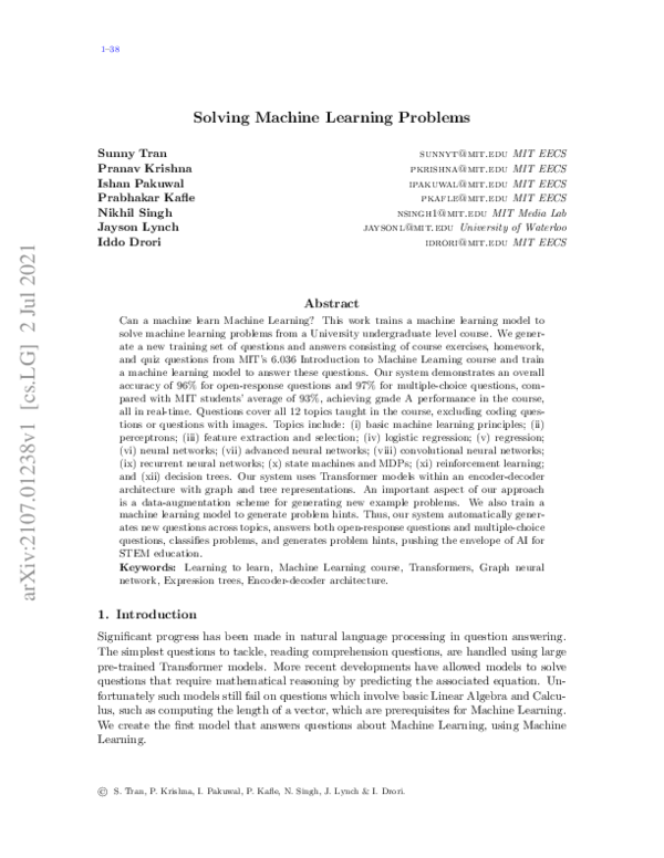 MACHINE LEARNING PROBLEMS AND SOLUTIONS PDF visual data 4