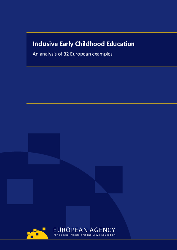 (PDF) Inclusive Early Childhood Education : An analysis of 32 European ...