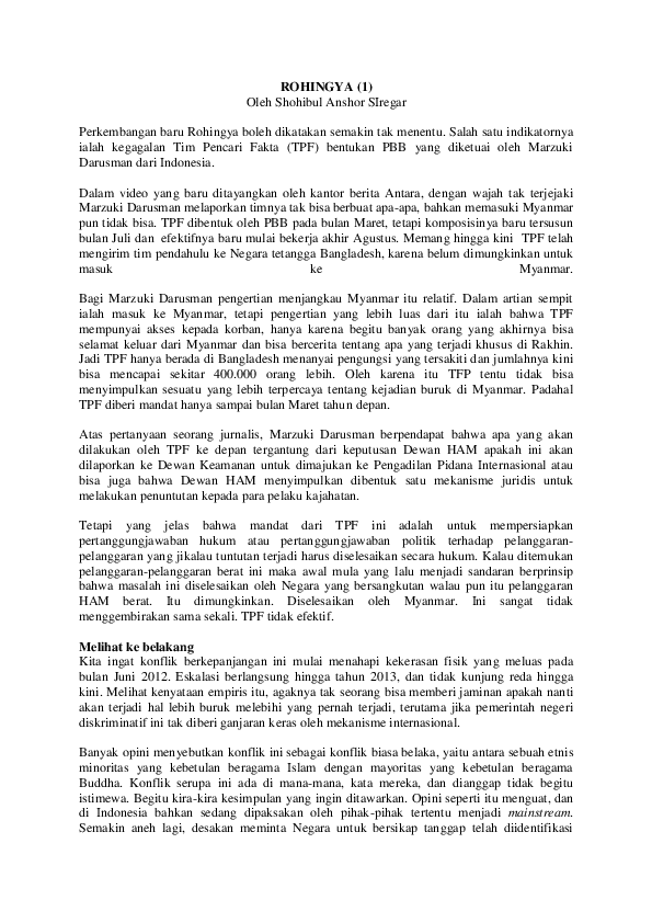 (PDF) Rohingya