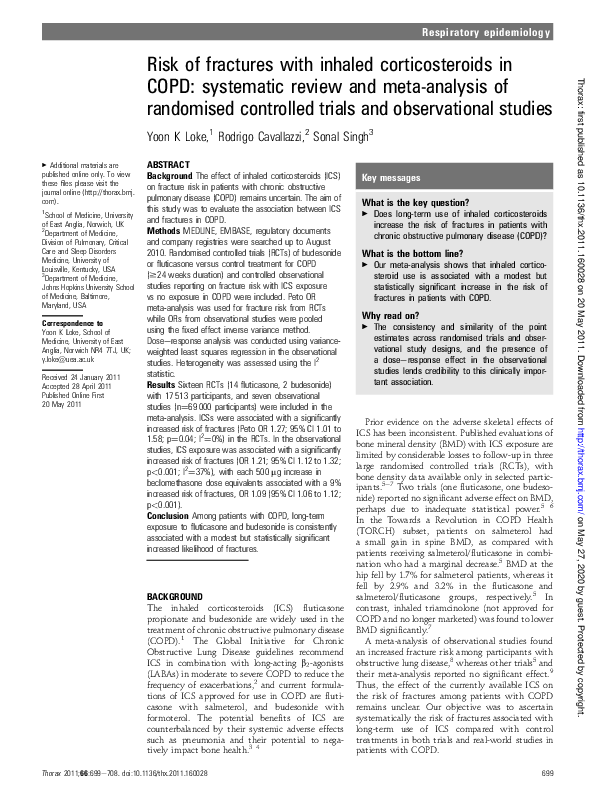 (PDF) Risk of fractures with inhaled corticosteroids in COPD ...