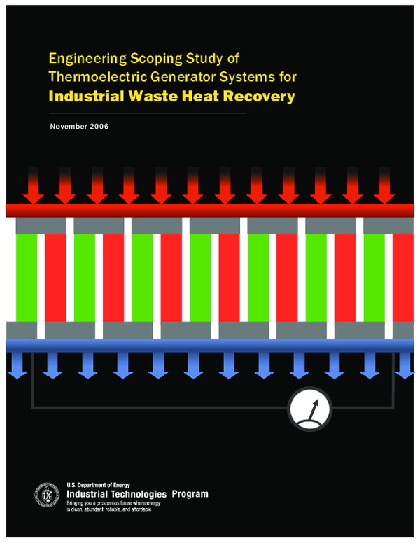 (PDF) Engineering Scoping Study of Thermoelectric Generator Systems for ...