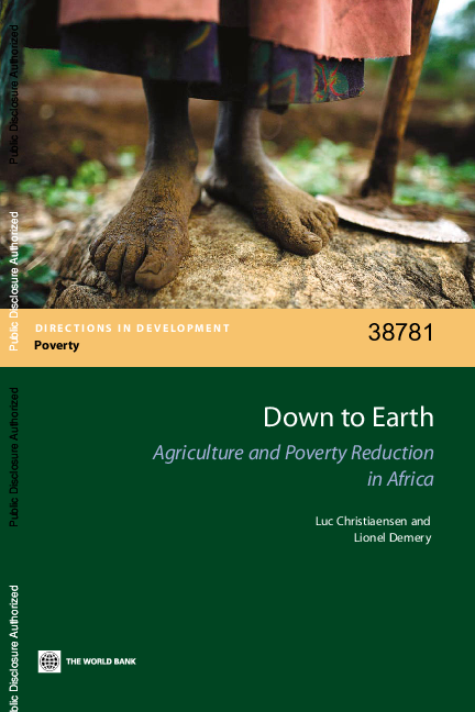 (PDF) Down to earth: Agriculture and poverty reduction in Africa