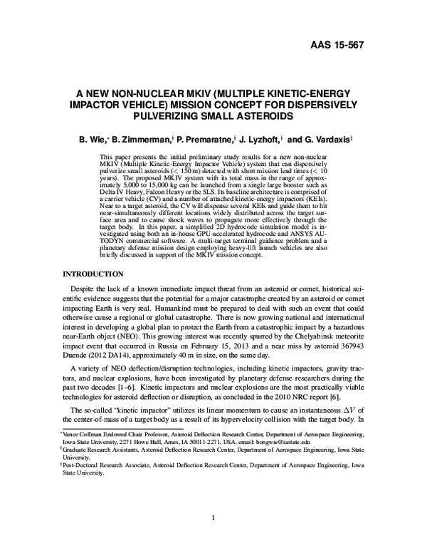 (PDF) Aas 15-567 a New Non-Nuclear Mkiv (Multiple Kinetic-Energy ...