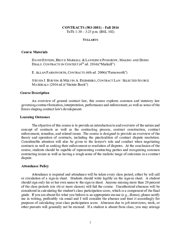 (PDF) Making and doing deals : contracts in context