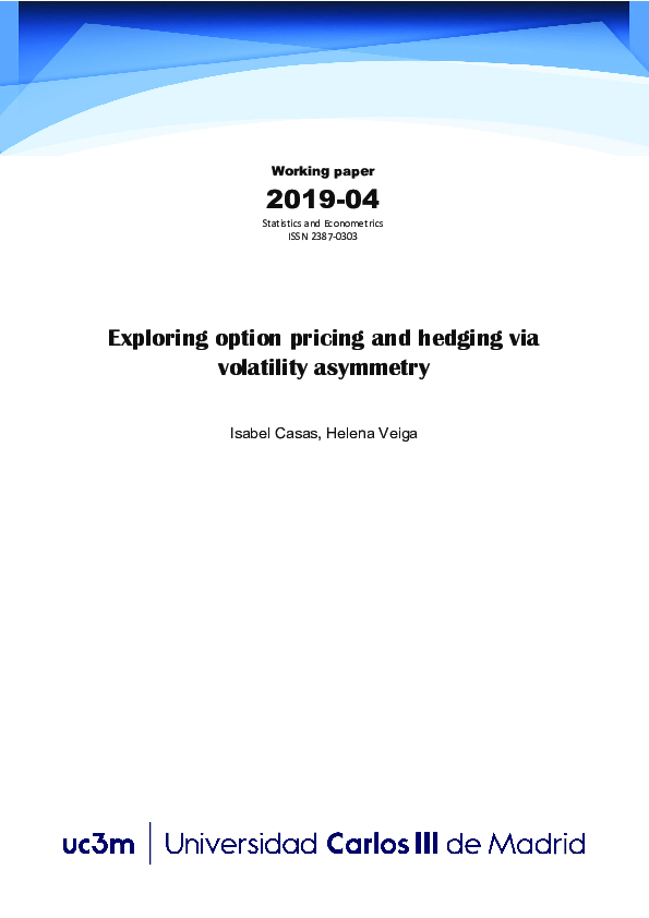 (PDF) Exploring Option Pricing and Hedging via Volatility Asymmetry