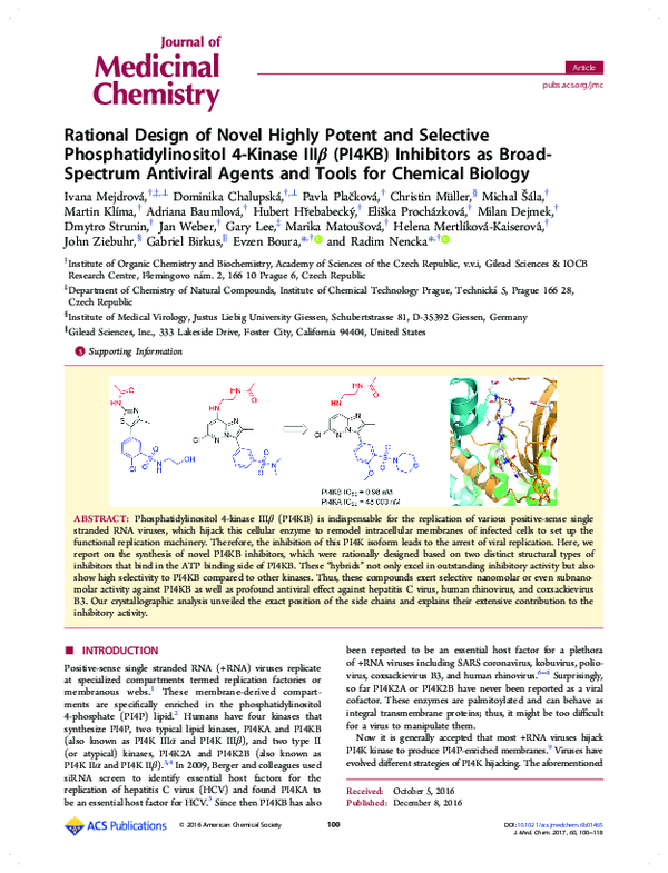 (PDF) Rational design of novel highly potent and selective ...