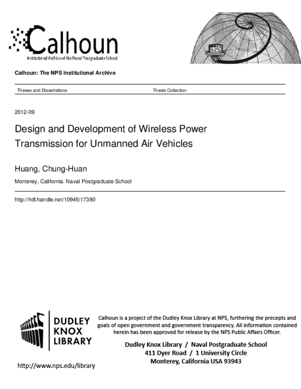 (PDF) Design and Development of Wireless Power Transmission for ...