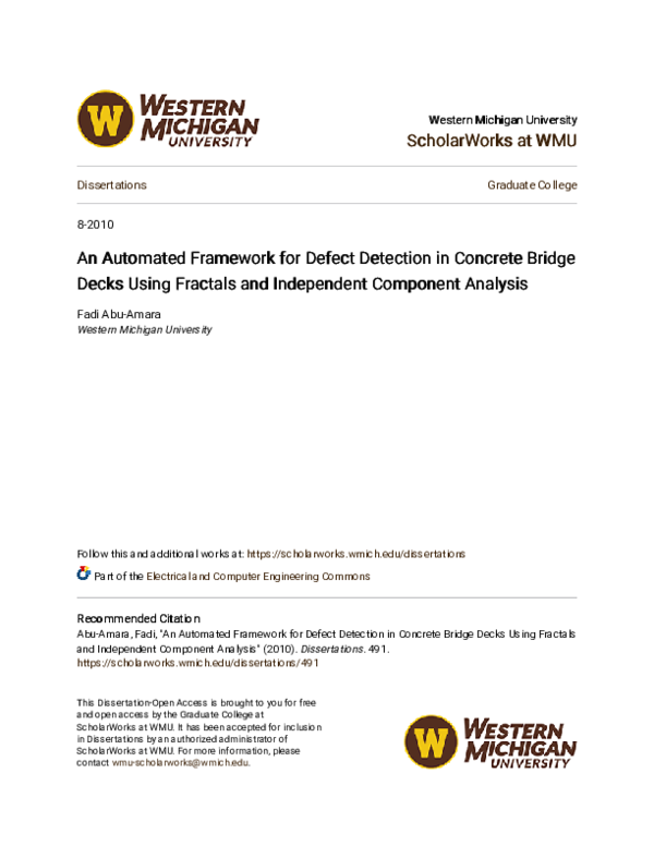 (PDF) An automated framework for defect detection in concrete bridge ...