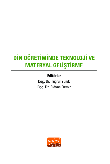 Din Ogretiminde Teknoloji ve materyal gelistirme